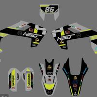 GRAFICA HUSQVARNA PERSONALIZZATA