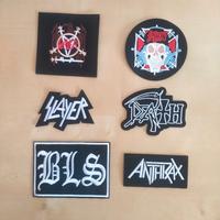 Toppe Patch  Rock Mettal Slayer Termoadesive 