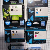 6 x HP 903 (1 Cyan, 1 Magenta, 1 Yellow, 3 Black)