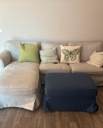 2 divani + pouf