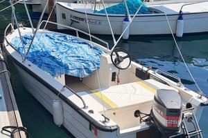 Barca Open + carrello omologato