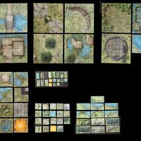 D&D - Dungeon Tiles Master Set: The Wilderness