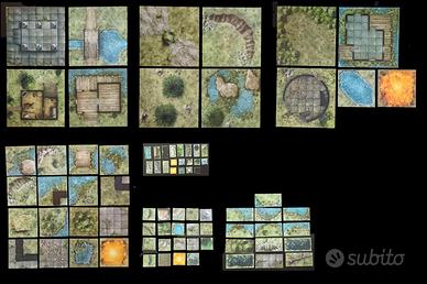 D&D - Dungeon Tiles Master Set: The Wilderness