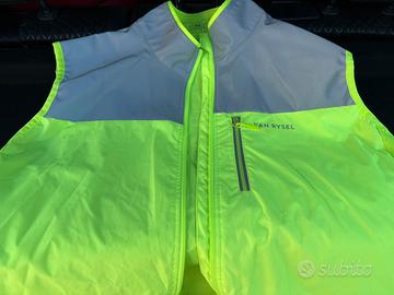 Gilet Ciclismo Van Rysel XL riflettente