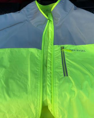 Gilet Ciclismo Van Rysel XL riflettente