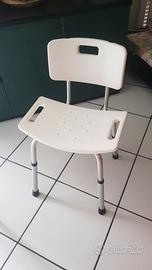 Sedia per doccia disabili