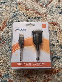 adattatore USB seriale manhattan 