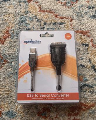 adattatore USB seriale manhattan 