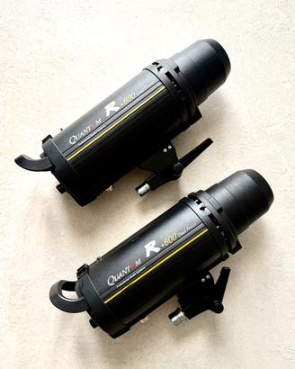 KIT 2 FLASH PROF & 2 KIT BETTERIA