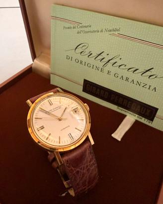 Girard-Perregaux Chronometer HF Gyromatic 18K Gold