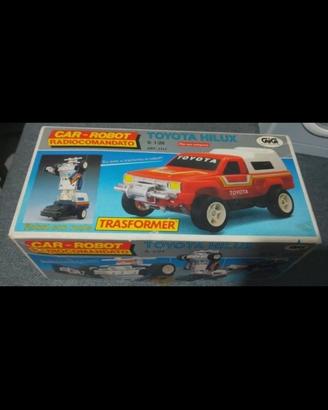 Transformers Car🤖Robot: Toyota Hilux (GIG 1984)