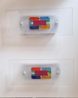 plick da parete in vetro