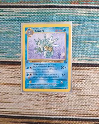 Pokémon Seadra Fossil 1st edition ITA Excellent