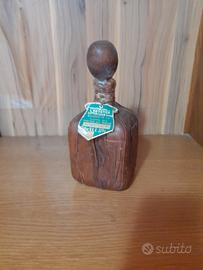 Bottiglia da collezione in pelle