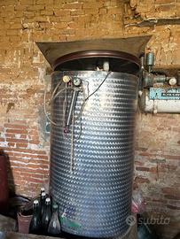 Botte per vino in acciaio inox