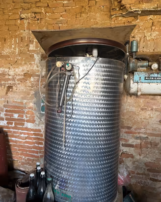 Botte per vino in acciaio inox