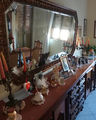 Sala da pranzo completa in legno massiccio – Stile