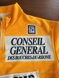 Maglia gialla tour de mediteranee 1992 originale