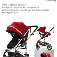 passeggino e dondolo elettrico 