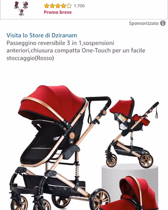 passeggino e dondolo elettrico 