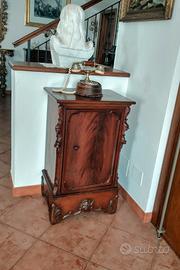 comodino antico mogano (offert libera) 