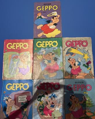 Geppo n. 7 fumetti lotto