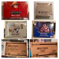 box e case carte OnePiece ENG e Jap