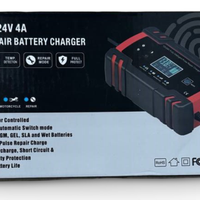 🔋 Caricabatteria Auto 12V/24V Intelligente - NUOV