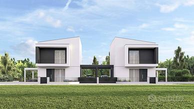 Villa di 137 m² con 4 locali e box auto a Polesell