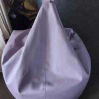 Poltrona sacco in ecopelle colore lilla