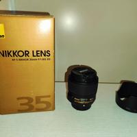 Nikon AF-S 35mm f/1.8 G ED FullFrame (in garanzia)