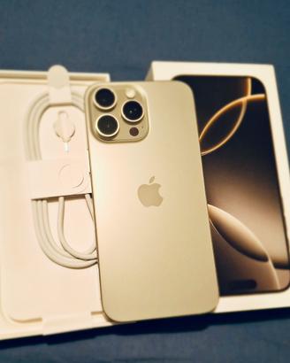 IPhone 16 Pro Max 256 gb Titanium Naturale