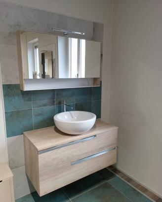 mobile bagno effetto legno