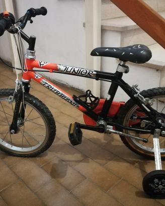 BICI BAMBINO CON ROTELLE