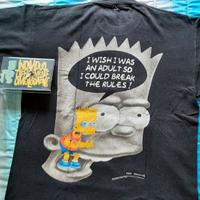 T-shirt e orologio da tavolo Burt Simpson