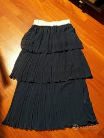 Gonna lunga blu Julia Garnett taglia 42