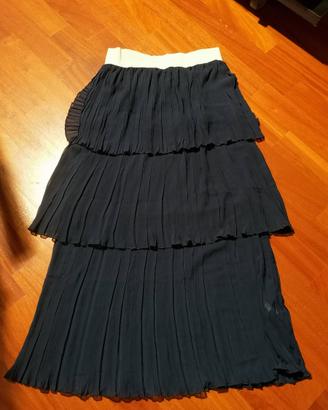 Gonna lunga blu Julia Garnett taglia 42