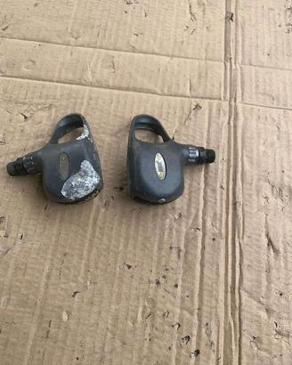 2 coppie di pedali bici corsa