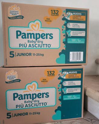 Pannolini Pampers Baby Dry/Mutandino. Taglia 5