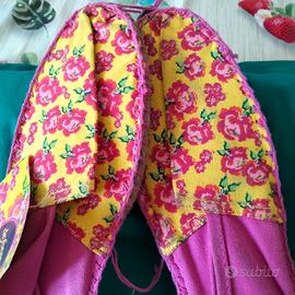 espadrillas by Fiorucci in tela fantasia nr 40