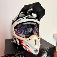 Casco da enduro/motard just 1 full carbonio