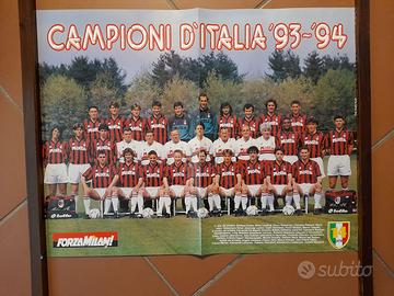 POSTER MILAN CALCIO 13-18