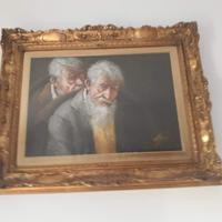 quadro 2 vecchi 100x80