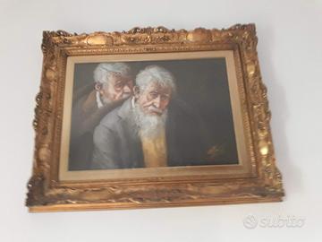 quadro 2 vecchi 100x80