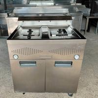 Friggitrice Doppia Vasca Banco Litri 18+18