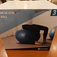 Fitball Domyos Pilates taglia 3 - 75cm turchese