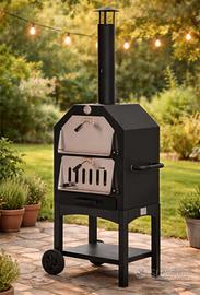 Forno Pizza a Legna Termometro pietra Refrattaria 