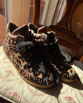 Scarpe da ginnastica leopardate
