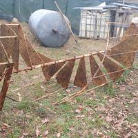 scala a chiocciola in ferro pesante