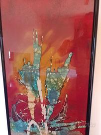 Quadro Batik originale Adhi Rama 45x142